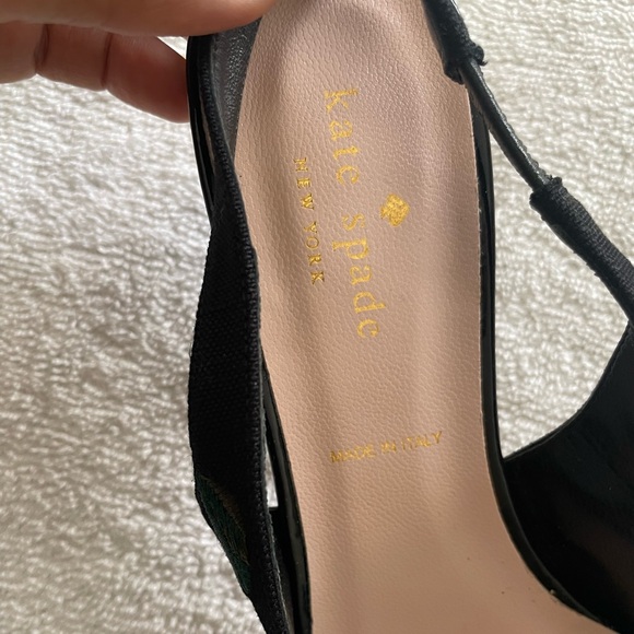 Kate Spade Barnie Embroidered Slingbacks - Picture 4 of 11